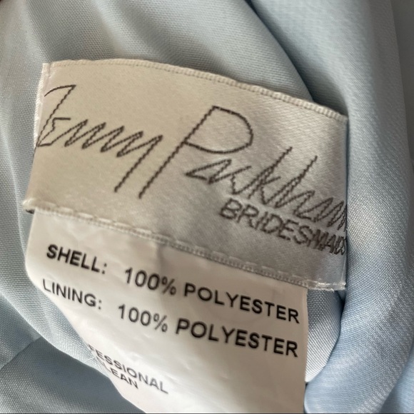 NWOT Jenny Packham Flutter Sleeve Open Back Chiffon Cocktail Dress - Picture 5 of 6